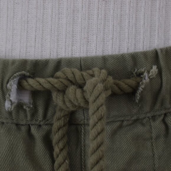 Womens Roxy Cotton Green‎ Pants Drawstring Waist Size S - Picture 5 of 10